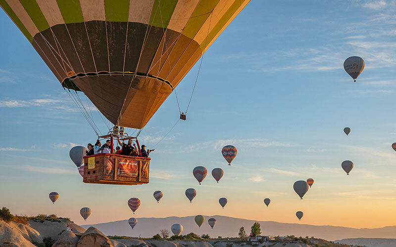 Kapadokya Balon Kalkışı