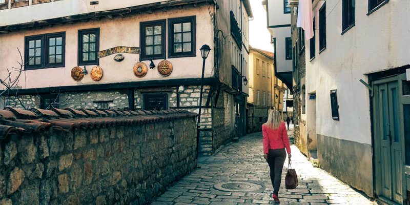 Ohrid Sokak Görüntüsü