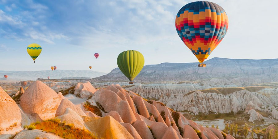 Kapadokyada Balon Turları
